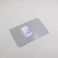 Autocollants de superposition pour cartes d'identité en PET/PVC, transparents, holographiques 3D, imperméables, de la marque LAMBDA, personnalisables, étiquettes robustes, vente en gros