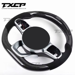 <span class=keywords><strong>Volant</strong></span> en fibre de carbone compatible avec <span class=keywords><strong>Mercedes</strong></span> Benz W205 W213 GLE GLS W219 W204 W222 S500 S320 S300 S400 W212 W206 G63 GE63 X190 - Product Image 4
