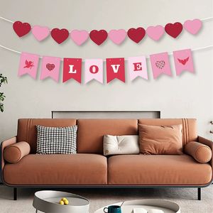 Guirnalda de Corazones Rosados para Decoración de San Valentín - Product Image 5