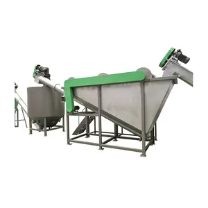 Stainless Steel 304 PET Flakes Machine PET Bottle Recycling Machine
