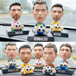 Regalos para Fanáticos del Fútbol JM2, Muñeco con Cabeza Oscilante Versión Q, Decoración para Auto, Figuras <span class=keywords><strong>de</strong></span> Acción <span class=keywords><strong>de</strong></span> <span class=keywords><strong>Messi</strong></span>, Neymar, Cristiano Ronaldo - Product Image 5