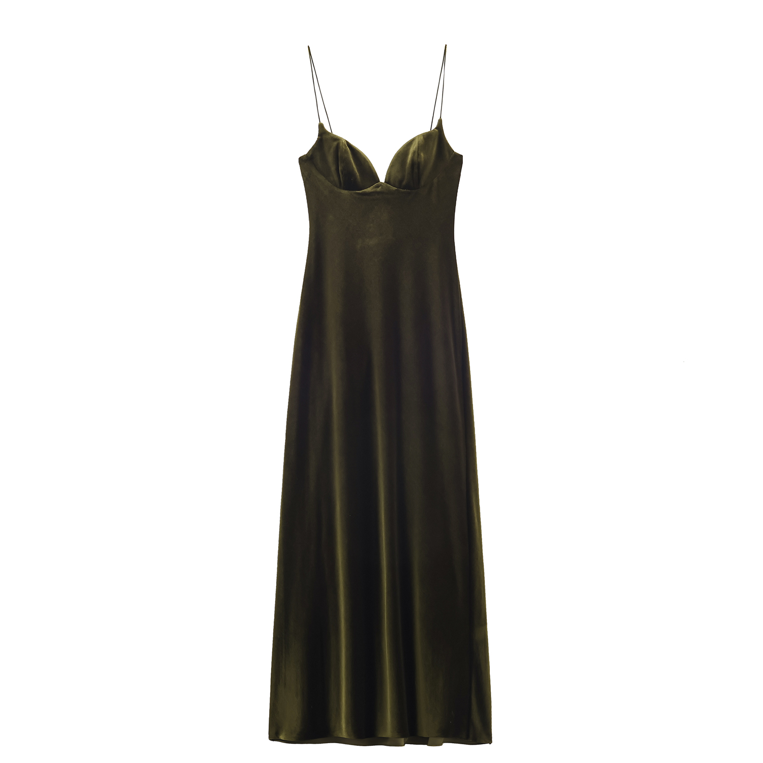Olive Green Skater Dress - Women's Summer Fashion Staple
