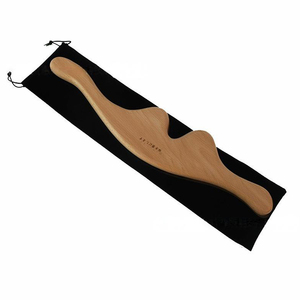 Factory <b>Personalized</b> Wooden Guasha Tools Anti Cellulite <b>Massage</b> Tool Wood Therapy Lymphatic Drainage Paddle Soft Tissue Therapy - Product Image 2