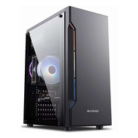 Casing Komputer MEW Micro ATX/ATX USB1.0*2+Audio HD USB3.0*1 Kipas Pendingin (opsional) 120mm*4pcs 355*180*425mm Desktop Tower Khusus