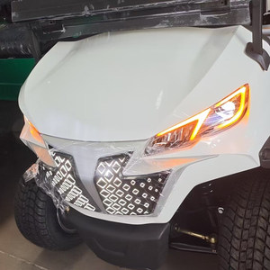 <b>Model</b> <b>D</b> 4+2 Seater Electric Golf Cart with LED Front Headlights, Support Custom Logo - Product Image 2