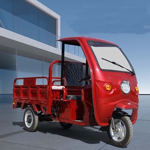 Anti Tip Three Lithium Lead Acid Battery Tricycle Cabin Wheeler Pedicab Reverse Tricycle Adults - Product Image 3