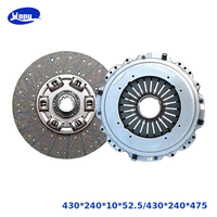 Ensemble de couvercle de plaque de pression d'embrayage à ressort diaphragmatique pour camion lourd, pièces de rechange pour réparation de transmission de camion à benne basculante
