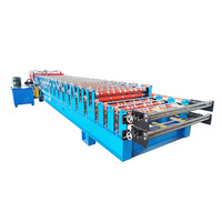 Machine de tôlage automatique à double couche en acier pour toitures métalliques à prix abordable