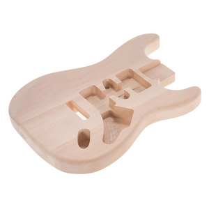 Cuerpo de guitarra de tilo sin acabar para kits de construcción DIY, ¡gran oferta! - Product Image 4