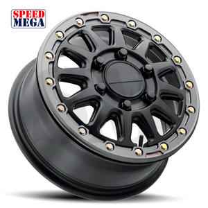 ล้อแม็กซ์ออฟโรดขอบลึก 17-24 นิ้ว R17 6X139.7 5X127 6X150 4X4 สำหรับรถยนต์ รถบรรทุก อลูมิเนียมอัลลอย ET 30มม.-40มม. 5x114.3 สีดำด้าน - Product Image 3