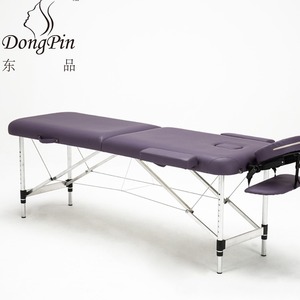 <span class=keywords><strong>Table</strong></span> de <span class=keywords><strong>massage</strong></span> pliable Dongpin, portable, pour la maison, thérapie esthétique, noire, 180 cm - Product Image 3