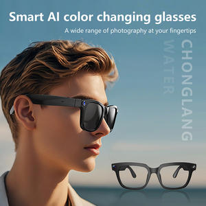 Último producto, 12MP, fotografía, impermeable, estándar, <span class=keywords><strong>Bluetooth</strong></span>, inalámbrico, <span class=keywords><strong>gafas</strong></span> inteligentes AI, <span class=keywords><strong>gafas</strong></span> inteligentes con cámara - Product Image 5