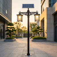 Tiang Lampu Jalan Profesional Custom, 3m 4m 6m 8m 10m 12m Tiang Lampu Jalan Tenaga Surya Galvanis untuk Luar Ruangan
