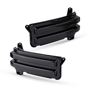 Feux de clignotants LED ambre pour <span class=keywords><strong>CHEVROLET</strong></span> SILVARADO GMC SIERRA 2500 3500 2020-2023, feux de position blancs à commutation - Product Image 5