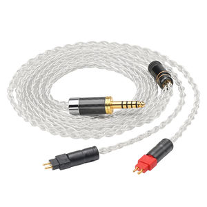 Câble d'écouteurs équilibré en argent pur pour HD580/<span class=keywords><strong>HD600</strong></span>/HD650/HD25/HD660S, connecteurs 2.5mm/4.4mm/XLR, haut-parleur en PVC - Product Image 3