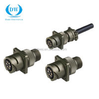 Connecteur militaire haute tension standard, remplacement du connecteur à baïonnette VG95234 14S-5, connecteur de câble mâle métallique 5 broches