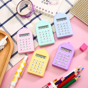 Calculadora de Escritorio Mini Personalizada de Tamaño Pequeño para Niños, de Plástico, de Bolsillo, con Batería, Fabricada por Calculadoras - Product Image 2