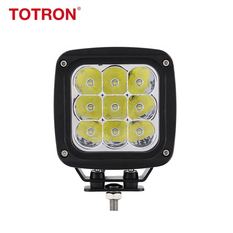 Universal Auto Lighting Systems Offroad Square Logo Color Customized LED Work Light for Car