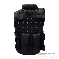 Gilet tactique personnalisé pour adultes, classe III, imperméable, en polyester, avec fermeture éclair, pour une utilisation en sécurité en extérieur