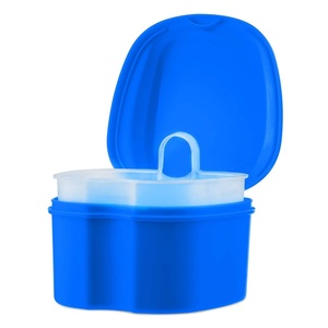 Denture Soaking Cup False Teeth Storage <b>Container</b> Denture Cleaning Box with Filter Portable and Easy to <b>Travel</b> - Product Image 2