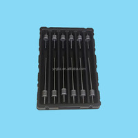 Bandeja de Transporte de Plástico HDPE Negra Resistente al Desgaste, Marca YZG, Directo de Fábrica, Personalizada para Piezas Automotrices, Hecha en China