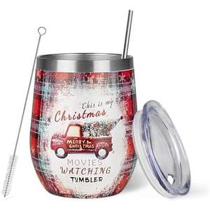 Minimalist Stainless Steel Tumbler 12oz Vacuum Insulated <b>With</b> <b>Lid</b> Portable Coffee Mug For Home Office Car <b>Gift</b> - Product Image 6