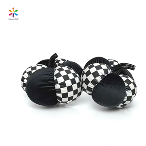 Susangifts Factory Thanksgiving Day Harvest Festival Halloween Black White Check Pattern Decoration Large Sizes Small Sizes - Product Image 1