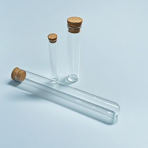 Verrerie de laboratoire 13x100 16x100 16x150 18x180 20x150 20x200 25x200mm <span class=keywords><strong>Tube</strong></span> à essai cylindrique rond en verre - Product Image 4