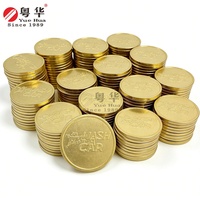 Monedas de Metal Personalizadas de Latón y Acero Inoxidable para Lavado de Autos, Monedas para Máquinas de Juegos de Arcade, Diseño Gratuito, en Venta