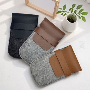 Felt <b>Watch</b> Protective <b>Case</b> Daily Mechanical <b>Watch</b> Scratch-proof Pouch for Cover <b>Watch</b> Storage Bag - Product Image 2