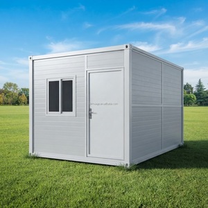Casa Contenedor Plegable de Instalación Rápida, Casa Prefabricada, Oficina, Dormitorio, Almacén, Panel Sándwich de Acero, Casa Prefabricada - Product Image 1