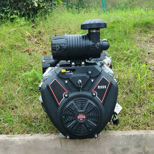 Moteur à essence horizontal <span class=keywords><strong>V</strong></span>-<span class=keywords><strong>Twin</strong></span> <span class=keywords><strong>mini</strong></span>, robuste, 2 cylindres, 999 cm³, moteur de machine à essence électrique - Product Image 1