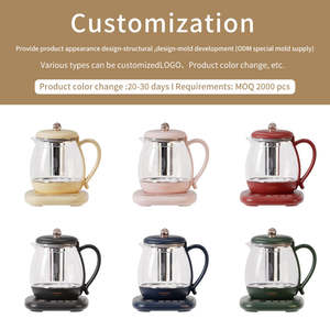 Hervidor de vidrio eléctrico de <span class=keywords><strong>alta</strong></span> calidad de 0.8L con base giratoria de 360 ° para calentador de agua hirviendo para electrodomésticos de <span class=keywords><strong>marcas</strong></span> chinas - Product Image 4