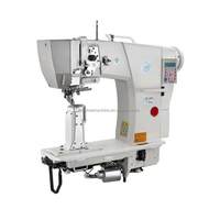 Machine à coudre industrielle électrique automatique à pied mobile pour cuir et chaussures, avec moteur et roulement, certifiée CE