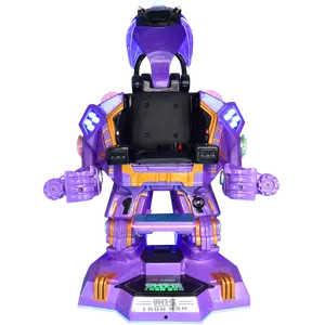 Outdoor indoor game zone suppliers walking robot riding robot children games equipment for sale