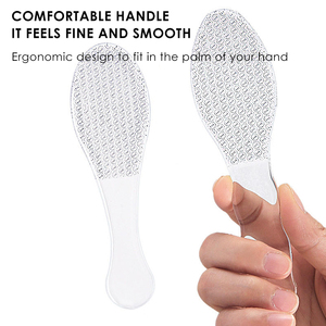 Foot Rasp Callus Remover Nano Glass Oval Shape Portable Simple Design Strong Durable Easy Clean for Foot Care - Product Image 2