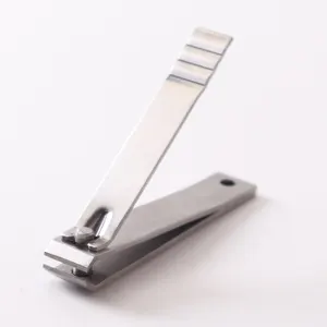 Vendita calda cura personale in acciaio inox trimmer manicure tagliaunghie con lama dritta acciaio inox nero