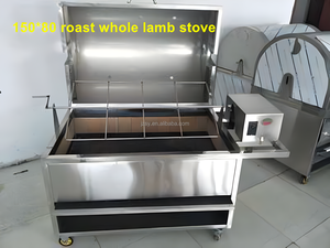 <span class=keywords><strong>Precio</strong></span> de la Parrilla Giratoria para Asar Cerdo, Pollo, Pescado, Barbacoa, Máquina de Asar a la Brasa con Carbón, Parrilla de Gas para Restaurante, para Asar Cordero <span class=keywords><strong>Entero</strong></span> - Product Image 3