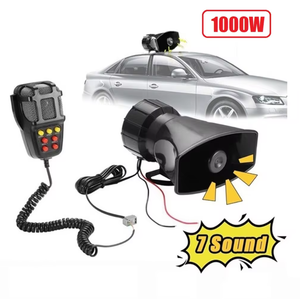 <span class=keywords><strong>Speaker</strong></span> keras Mobil Universal 12V, 7 nada ABS klakson megafon kendaraan & Aksesori Sepeda Motor - Product Image 2