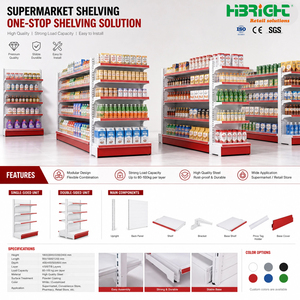 <span class=keywords><strong>Scaffalature</strong></span> Modulari in Metallo Bianco per Supermercati, Scaffali <span class=keywords><strong>a</strong></span> Gondola Monofacciali da <span class=keywords><strong>Parete</strong></span>, Direttamente dalla Fabbrica - Product Image 4