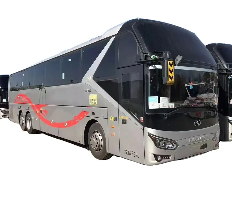56 Seat Usado Ônibus Van Elétrico para Venda por atacado Alta qualidade e baixo preço carro usado