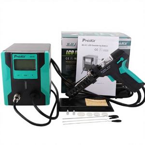 Bomba desoldadora eléctrica digital LCD ESD MSX SS-331H, pistola de succión de soldadura al vacío BGA con apagado automático, 220V, resorte de bobina de larga duración - Product Image 1