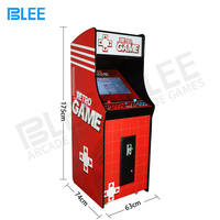 Machine de jeu d'arcade vidéo classique rétro BLEE BL-AM51 pour 2 joueurs, fonctionnant avec des pièces de monnaie, 4300 jeux, 110V/220V, garantie de 12 mois