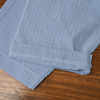 Peignoir de spa et d'hôtel confortable pour femme, style gaufré, avec col châle, idéal pour les centres de villégiature, pour après la bain, doux et adapté à toutes les saisons, pour commande en gros