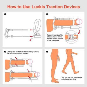 Juguetes Sexuales para Hombres Sistema de Agrandamiento Bomba para Pene Alargador Estirador Kit de Mejora Masculina Extensor de Pene Accesorios para Adultos - Product Image 6