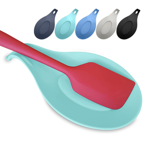Moderno supporto per utensili da cucina in Silicone per fornelli con supporto per spatola da cucina - Product Image 4