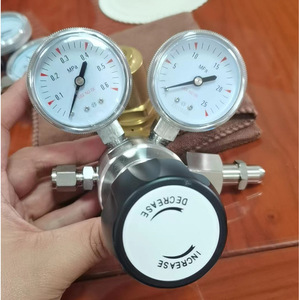 Manomètre de pression de gaz haute pression en acier inoxydable 304, régulateur de pression de pipeline, manomètre pour ammoniac/méthane, haute qualité, durable - Product Image 3