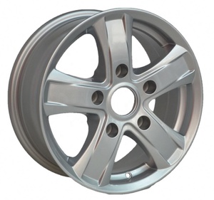 Rueda de aleación para todoterreno Chevrolet Niva Daihatsu Feroza <span class=keywords><strong>Rocky</strong></span> Rugger Dodge B150, 15, 16 pulgadas, 5 radios, 4x4, 5X139.7 Et <span class=keywords><strong>40</strong></span> Cb 98,5 - Product Image 4