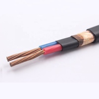 XLPE/PE Kabel Entri Overhead Terisolasi Tembaga Konduktor Tembaga Kabel Konsentris Lapis Besi Netral Daftar Harga 6AWG