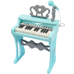 Wholesale Children <b>Electronic</b> Mini Piano With Karaoke Microphone Multi Sound Modes Baby Music Enlightenment <b>Keyboard</b> Toy - Product Image 1